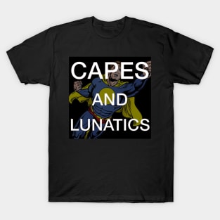 Capes and Lunatics Podcast T-Shirt